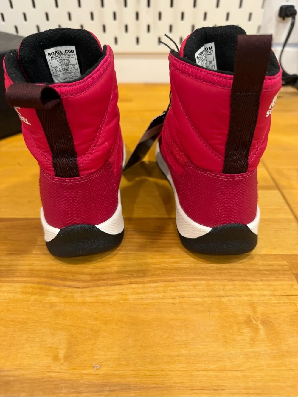 Sorel Kids' Bright Red Insulated Snow Boot